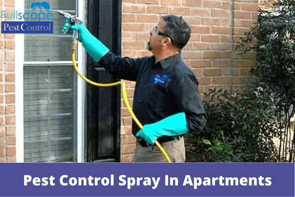 Where Does Pest Control Spray In Apartments